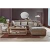 Heather Corner Arm Sectional Mink